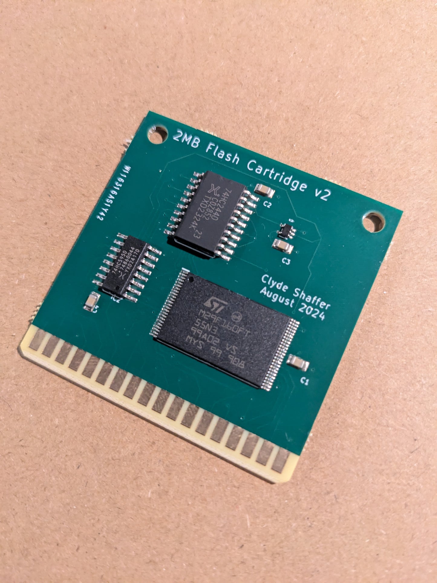 Blank Cartridge Board - 2MB Flash