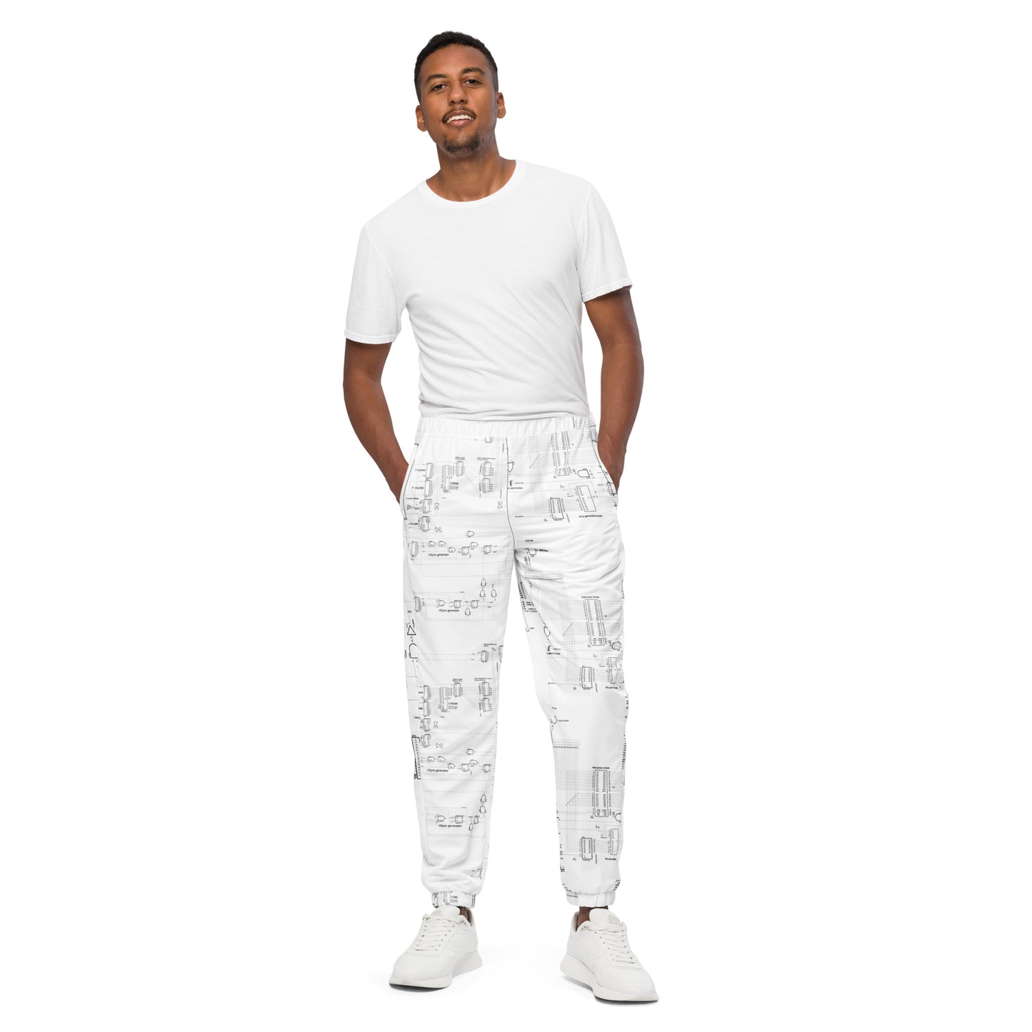 Schematic Track Pants