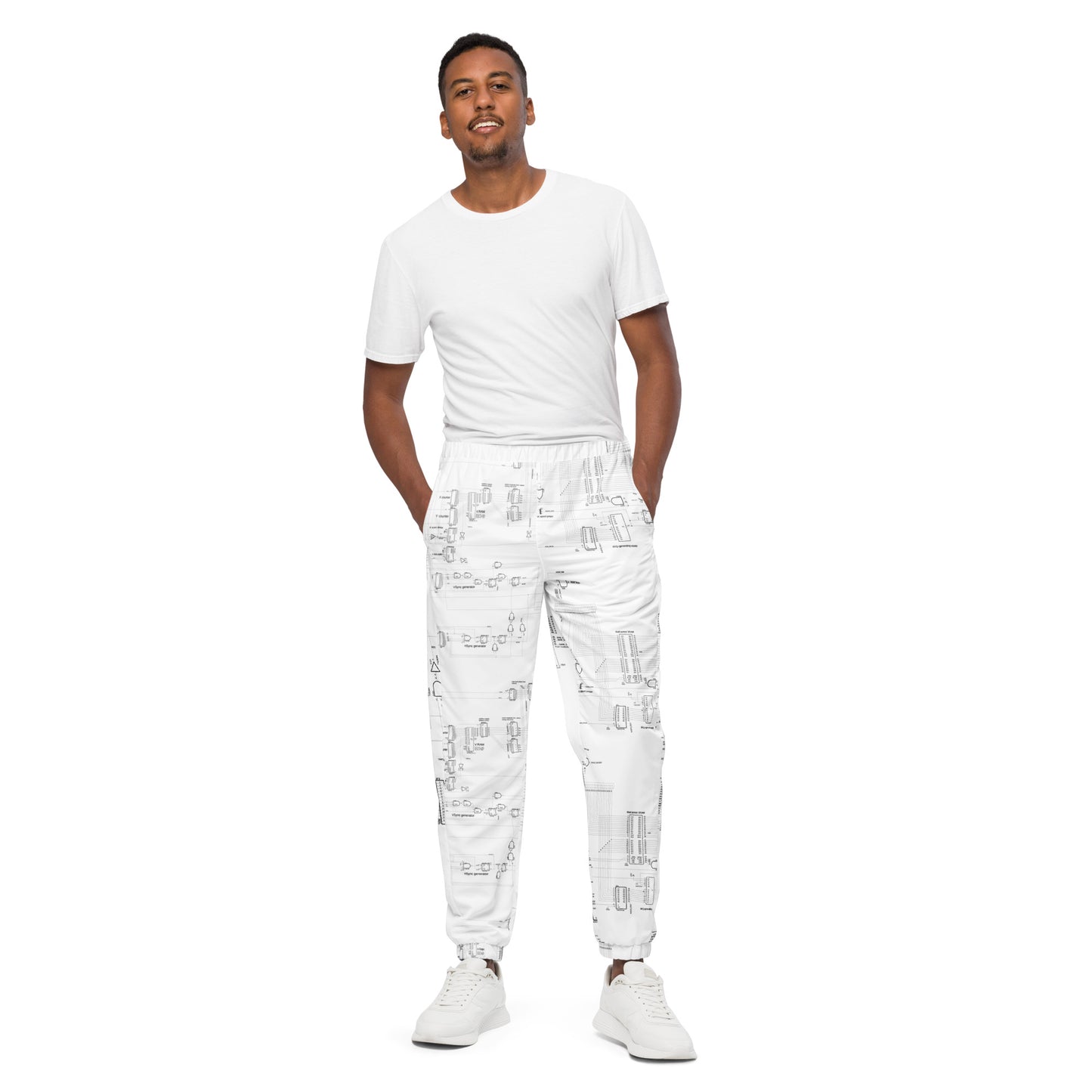 Schematic Track Pants