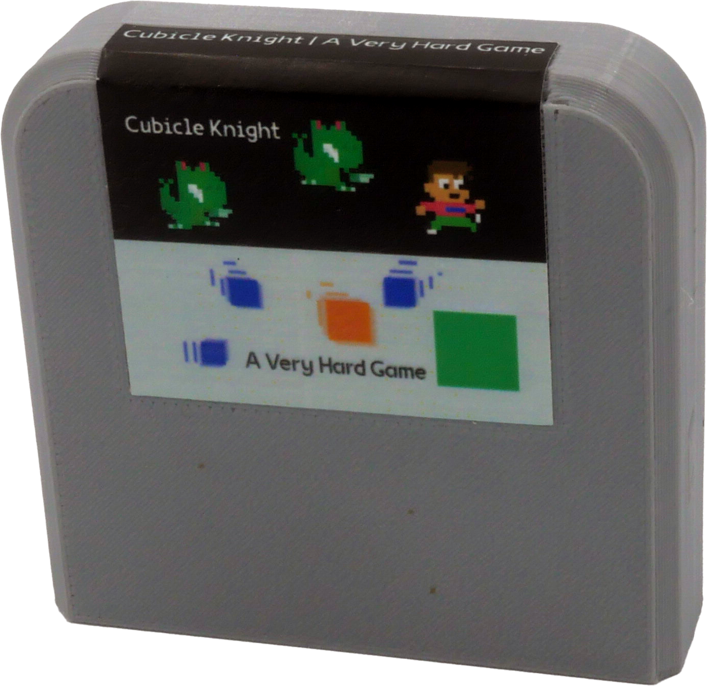 Cubicle Knight / A Very Hard Game – The GameTank Store